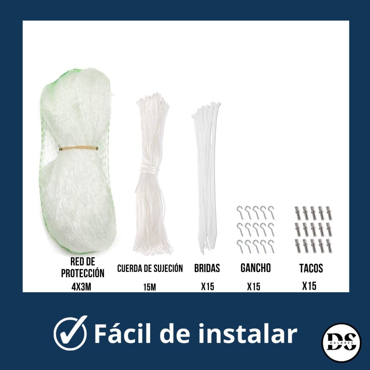 Red de protección para gatos transparente