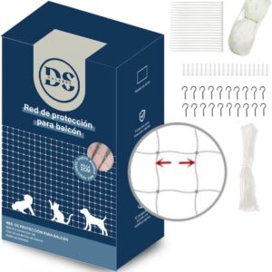 Red de protección para gatos transparente
