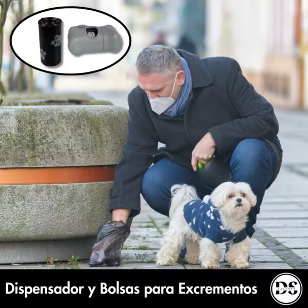 Bolsas para caca de mascota