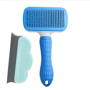 Pack Cepillo autolimpiable y quita pelo para mascotas