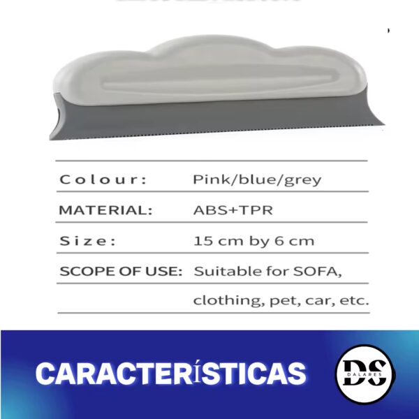 Pack Cepillo autolimpiable y quita pelo para mascotas