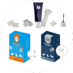 Gato seguro en balcón gracias a la red para gatos y kit de fijación sin taladros DALARES