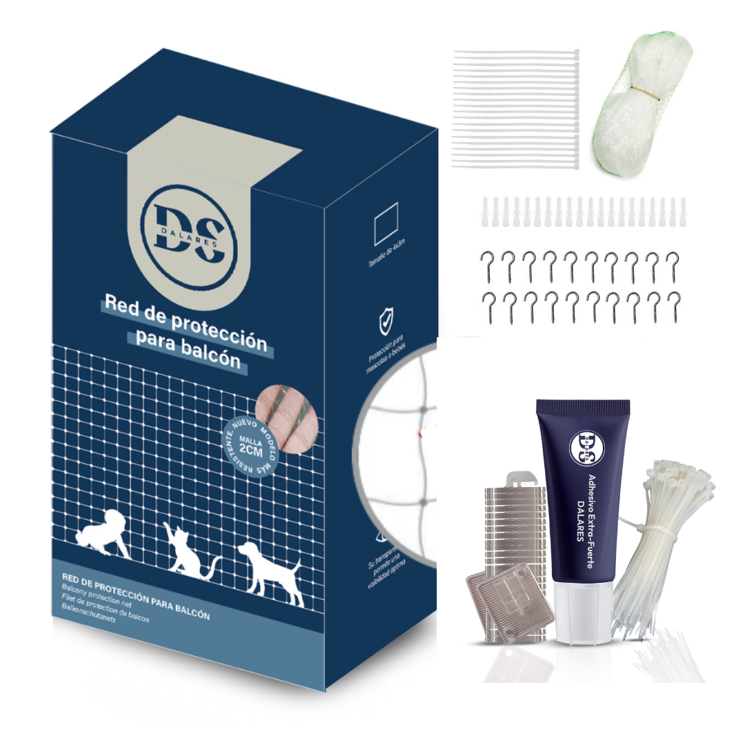 Pack red para gatos sin taladro